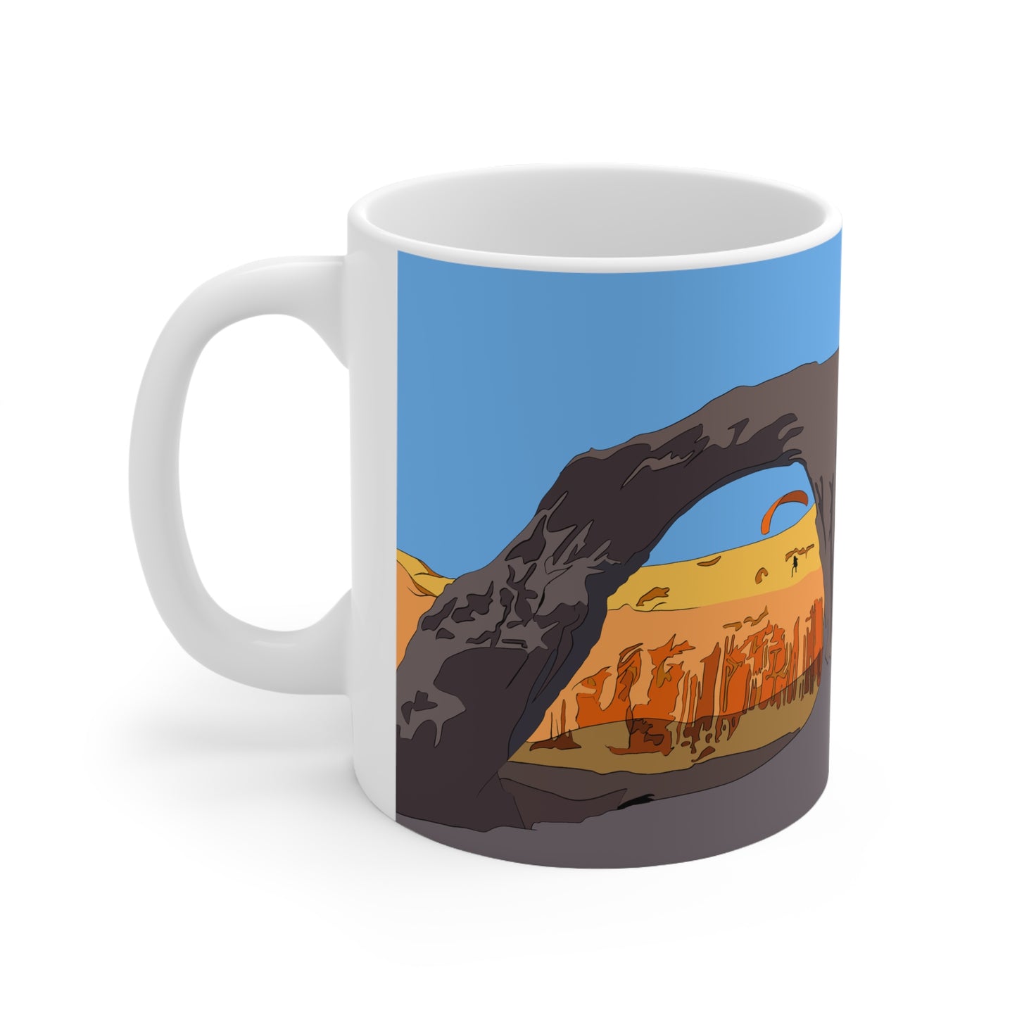 Corona Arch, Moab, Utah - Ceramic Mug 11oz