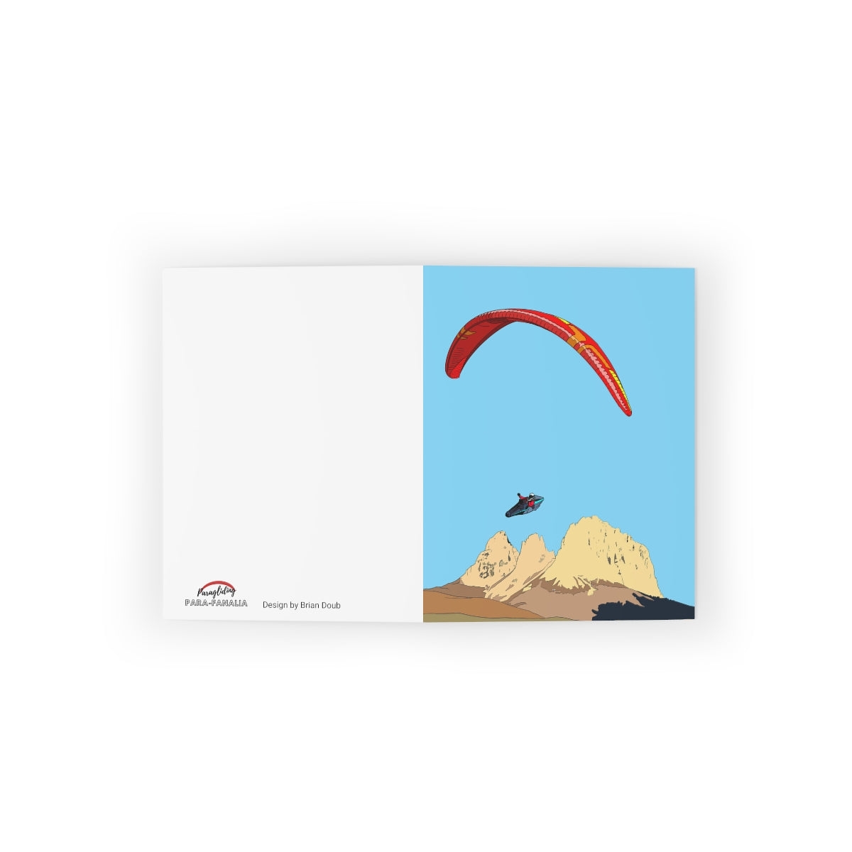 Paragliding Greeting cards (8, 16, and 24 pcs)