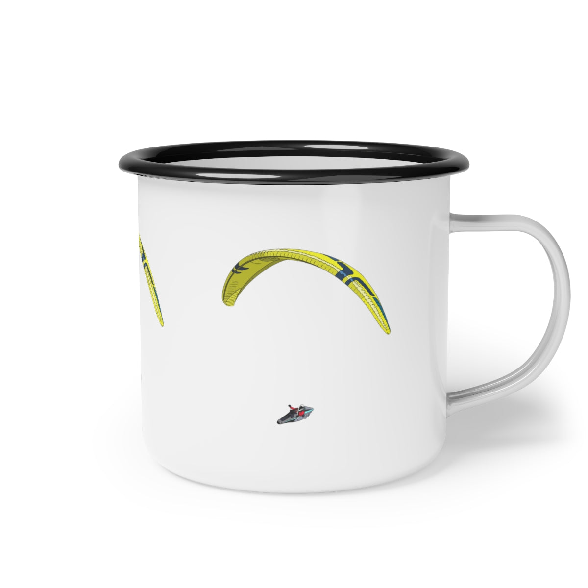 Yellow Paraglider Mug