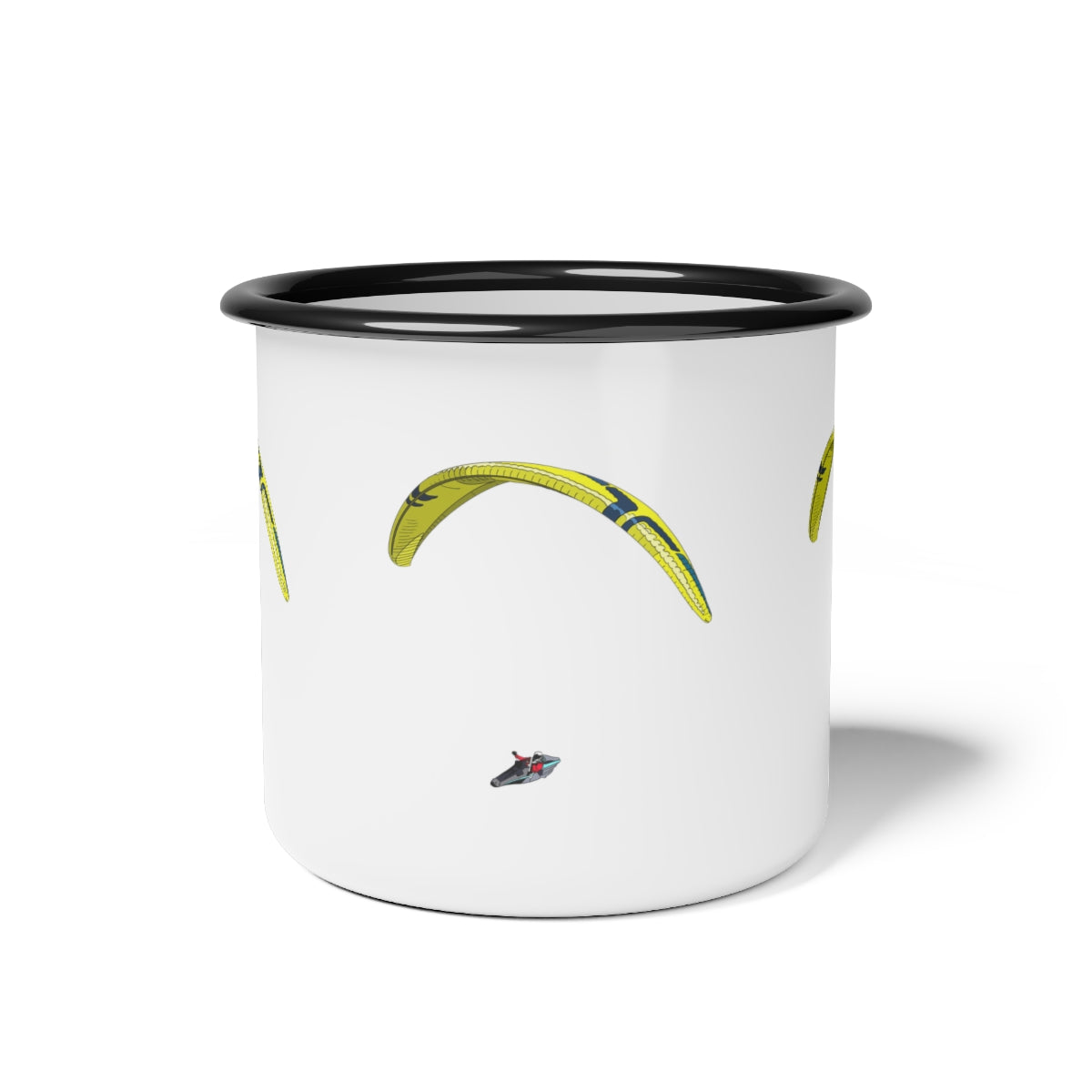 Yellow Paraglider Mug