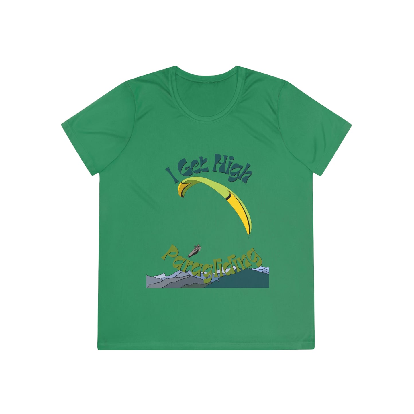 Get High Paragliding - Ladies Competitor Tee