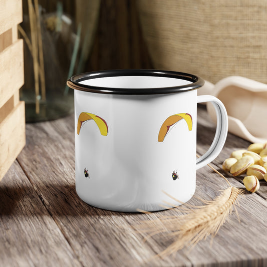 Yellow Paraglider Mug