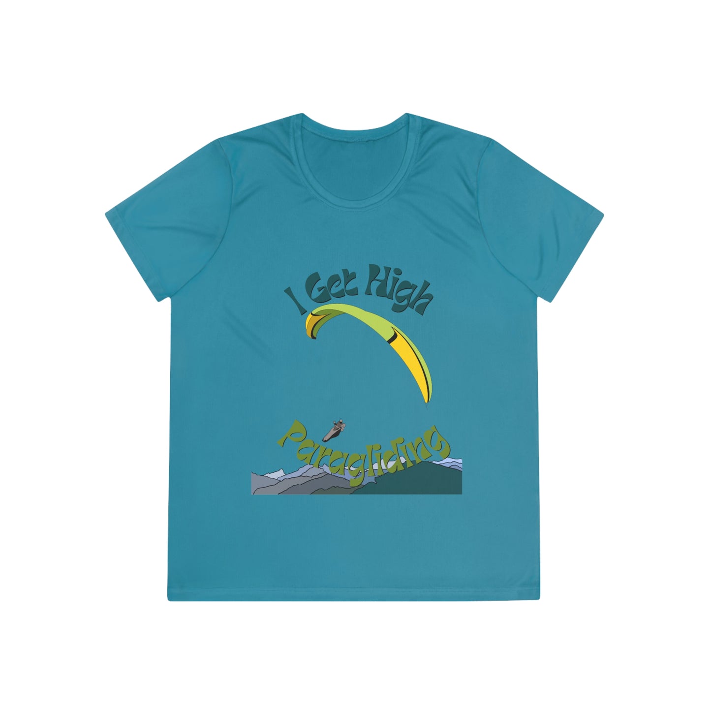 Get High Paragliding - Ladies Competitor Tee