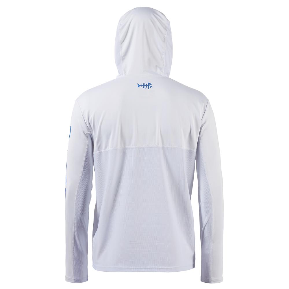Bassdash Fishing Shirt Mens 4XL White Performance Cooling Long Sleeve