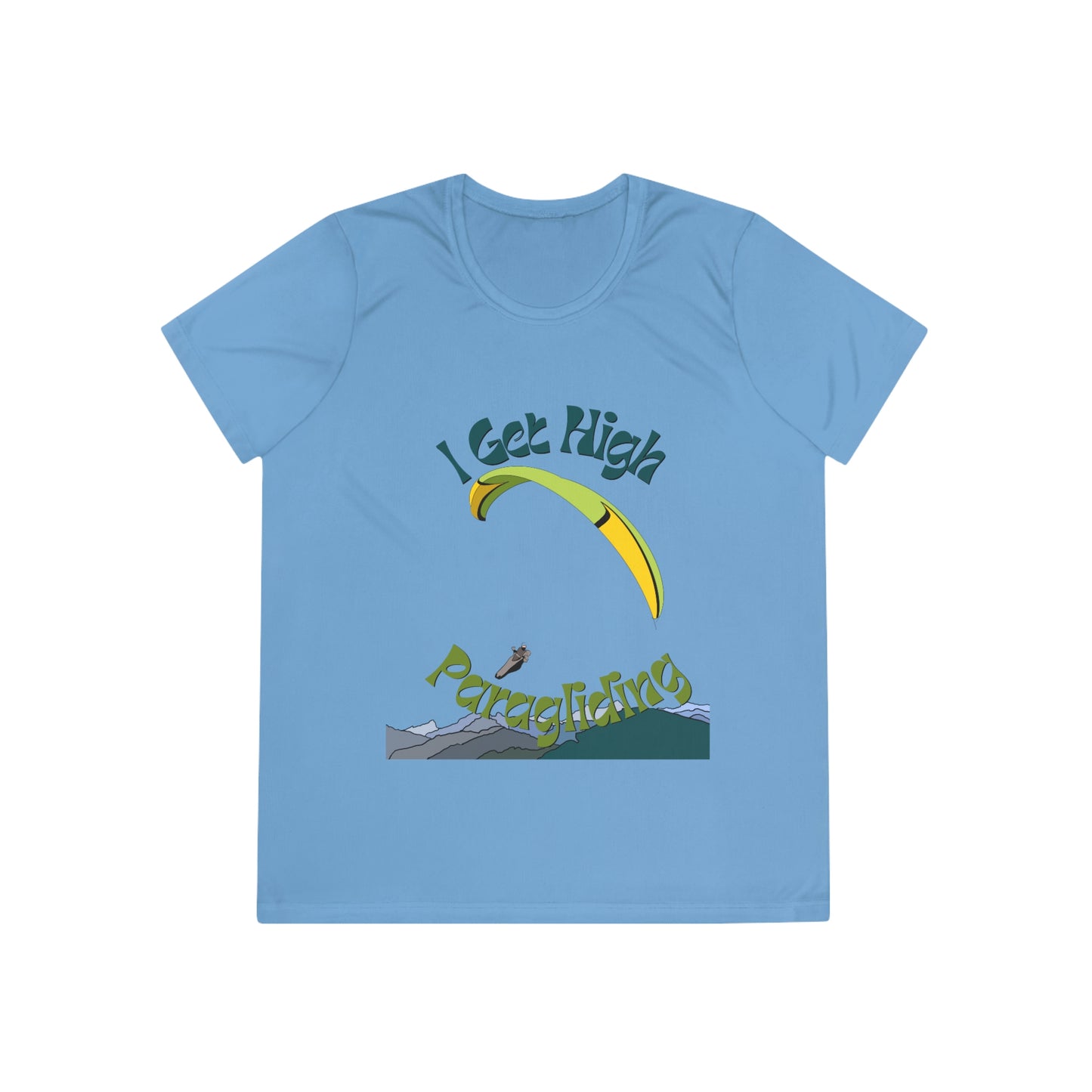 Get High Paragliding - Ladies Competitor Tee